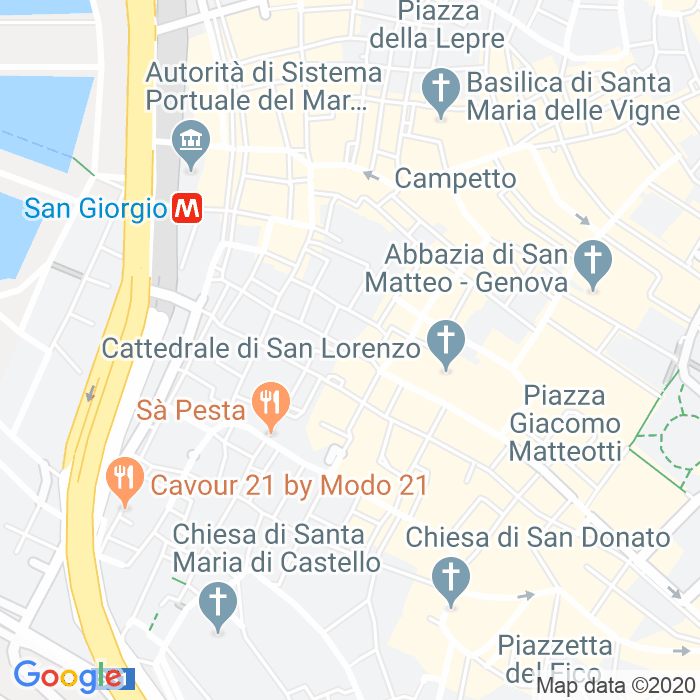 CAP di Via San Lorenzo a Genova