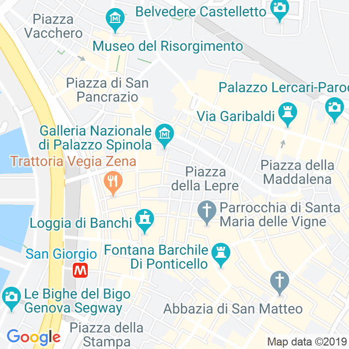 CAP di Vico Alla Posta Vecchia a Genova