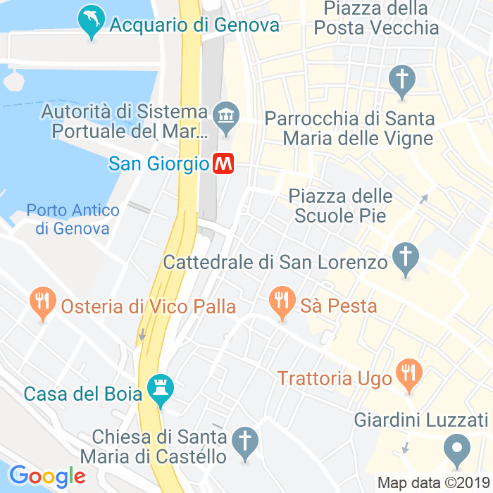 CAP di Vico Dei Caprettari a Genova