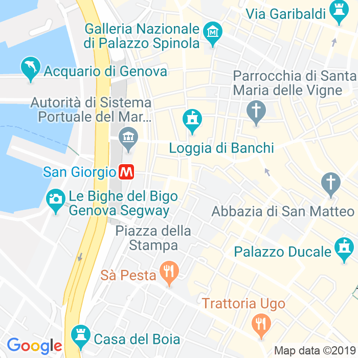 CAP di Vico Delle Compere a Genova