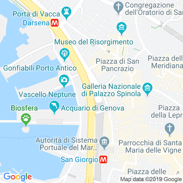 CAP di Piazza Caricamento a Genova