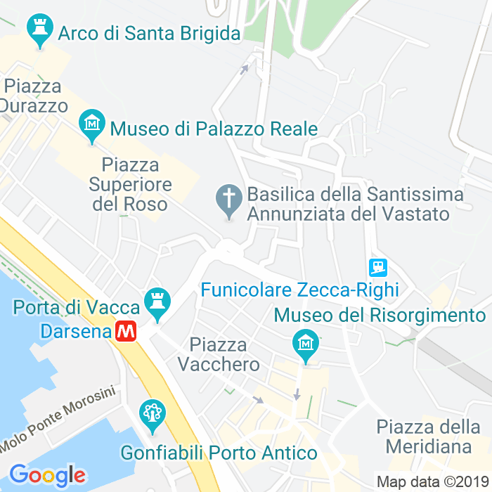 CAP di Piazza Della Nunziata a Genova