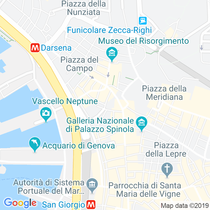 CAP di Piazza Di San Pancrazio a Genova