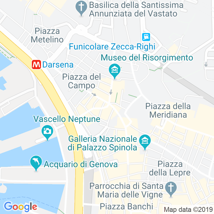 CAP di Piazza Fossatello a Genova