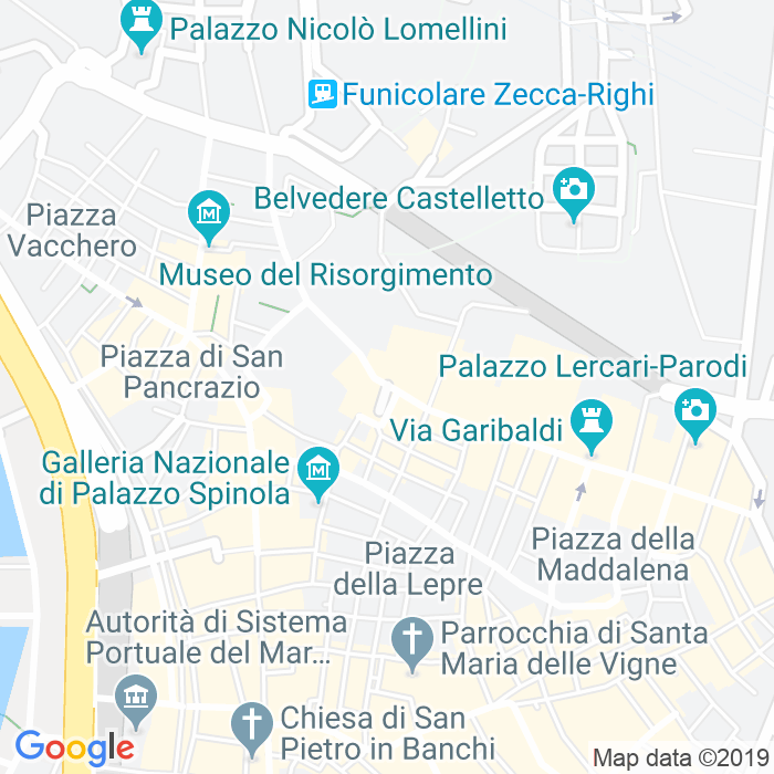 CAP di Piazza Grimaldi a Genova