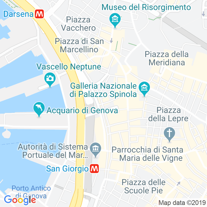 CAP di Piazza Morchi a Genova