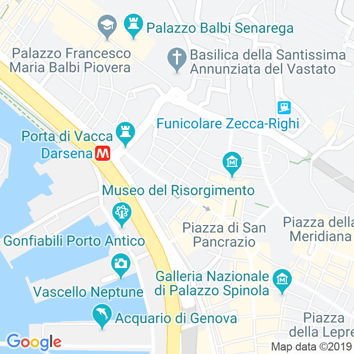 CAP di Piazza Vacchero a Genova