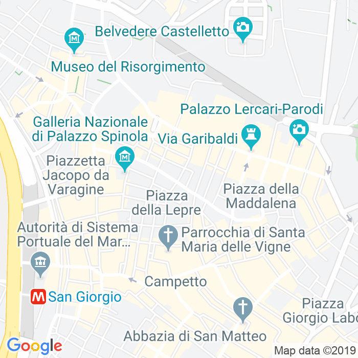 CAP di Piazzetta Boccanegra a Genova