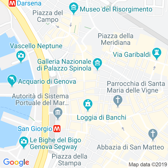 CAP di Via San Luca a Genova