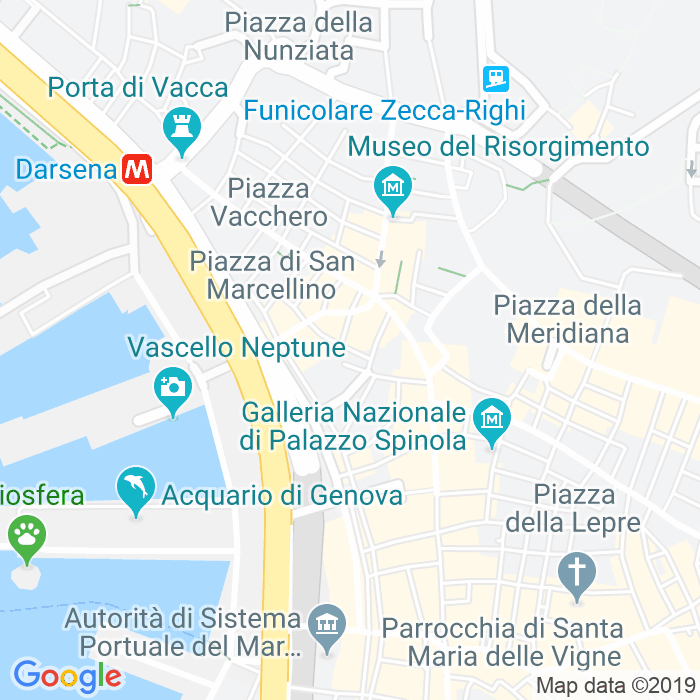 CAP di Vico A Destra San Pancrazio a Genova