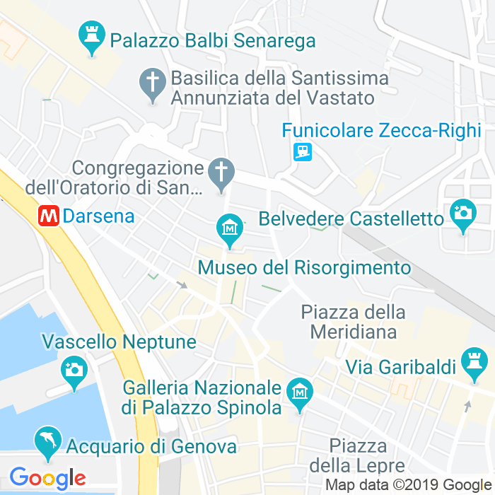 CAP di Vico Alla Casa Di Mazzini a Genova