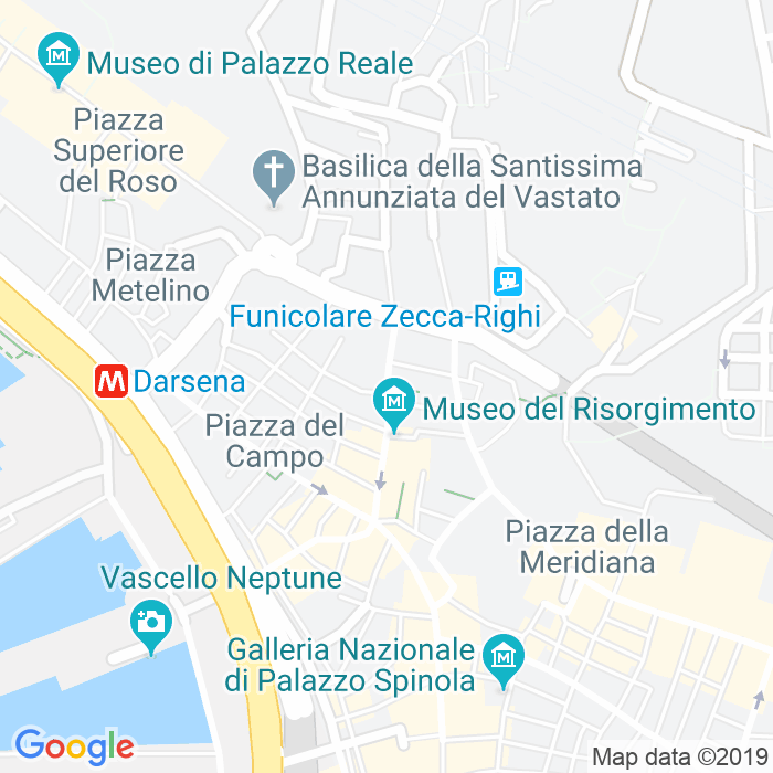 CAP di Vico Chiuso Dei Gatti a Genova