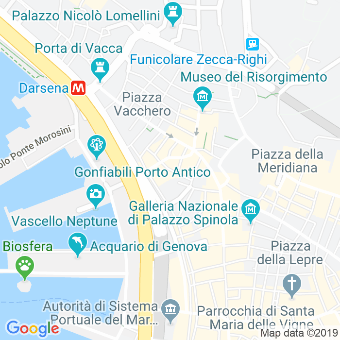 CAP di Vico Dei Griffoni a Genova
