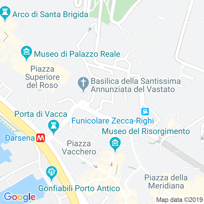CAP di Vico Della Fortuna a Genova