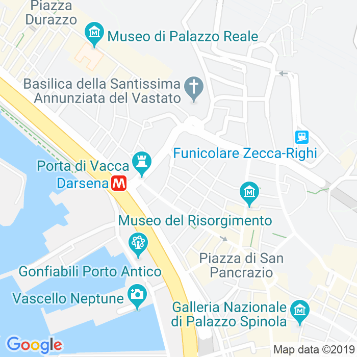CAP di Vico Delle Cavigliere a Genova