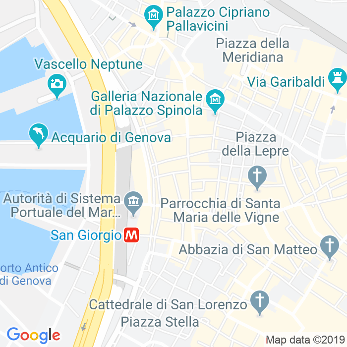 CAP di Vico San Raffaele a Genova