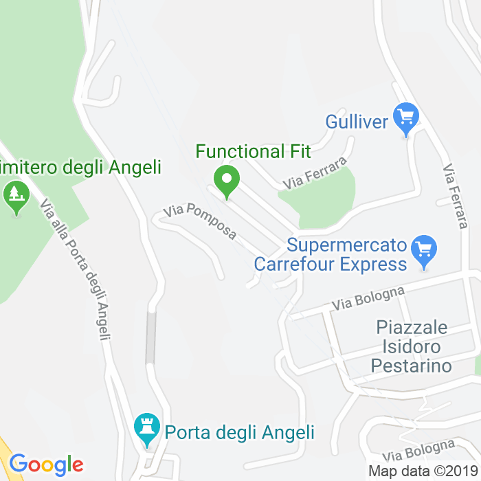 CAP di Via Pomposa a Genova