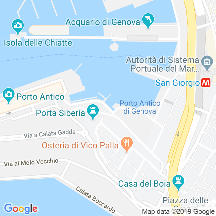 CAP di Calata Marinetta a Genova