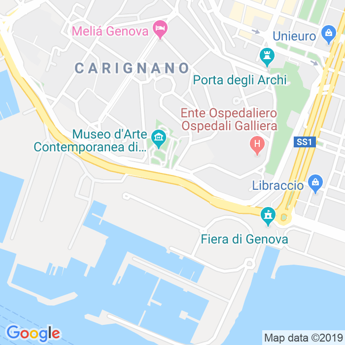 CAP di Corso Aurelio Saffi a Genova