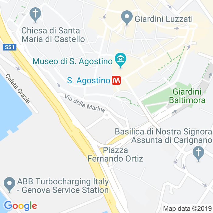 CAP di Mura Della Marina a Genova