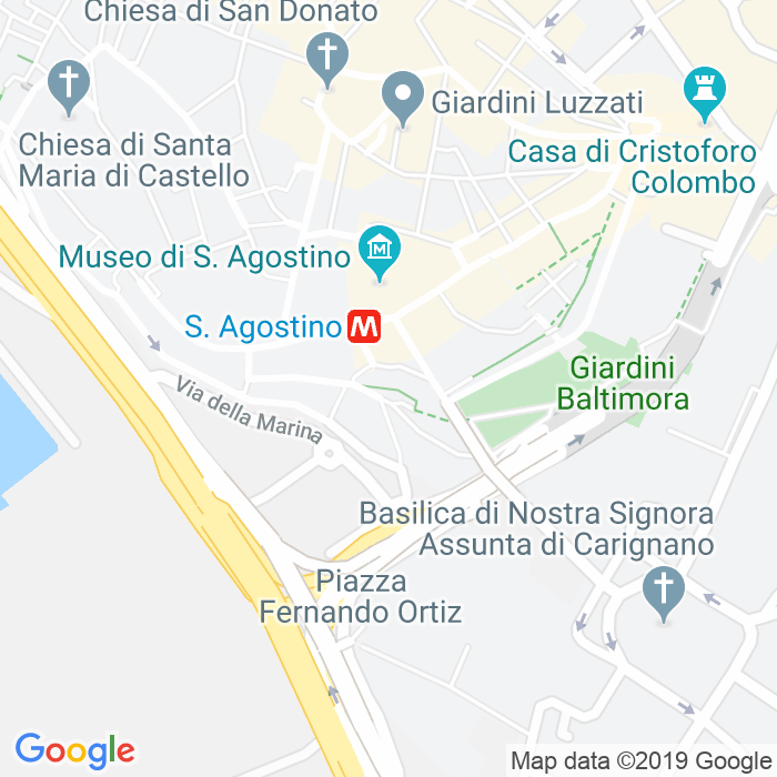 CAP di Piazza Di Campopisano a Genova