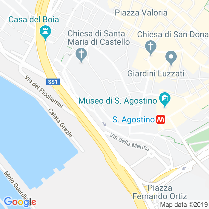CAP di Piazza Di San Silvestro a Genova