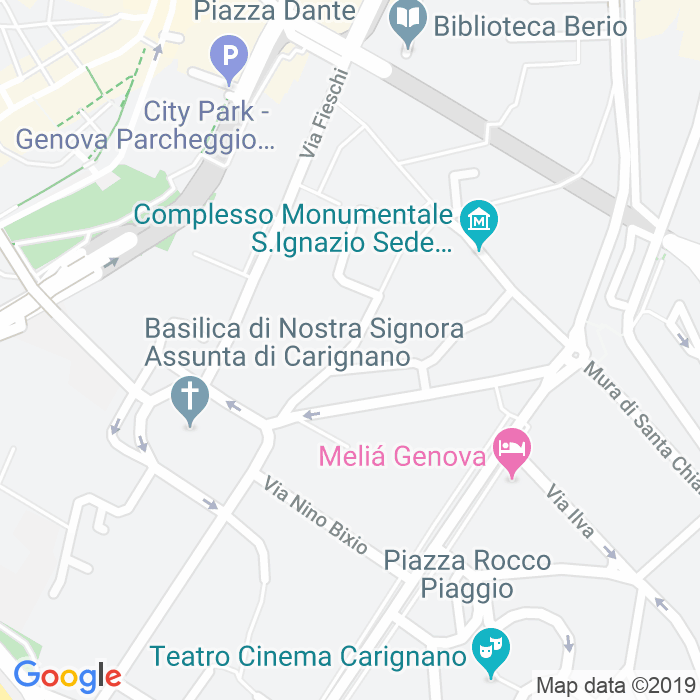 CAP di Piazza Di Santa Maria In Via Lata a Genova