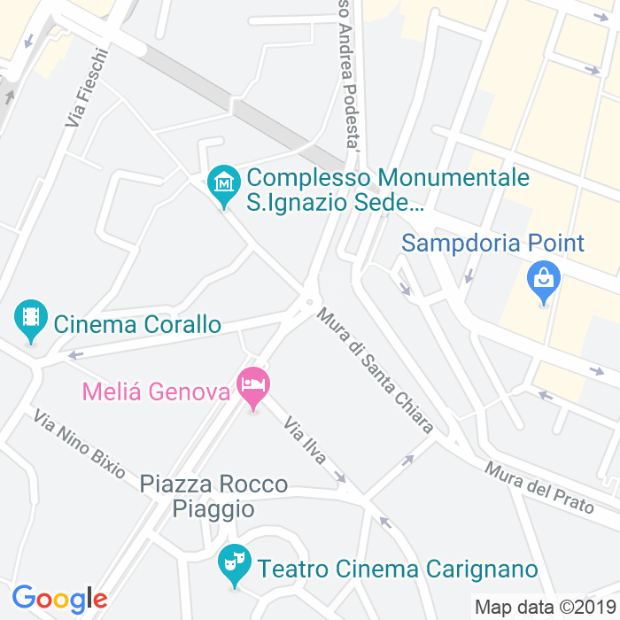CAP di Piazza Galeazzo Alessi a Genova