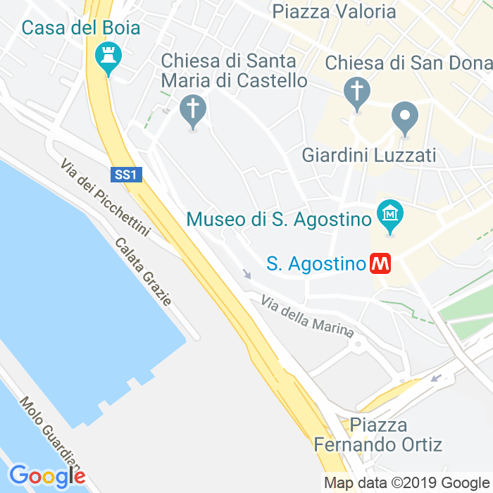 CAP di Piazza Santa Croce a Genova