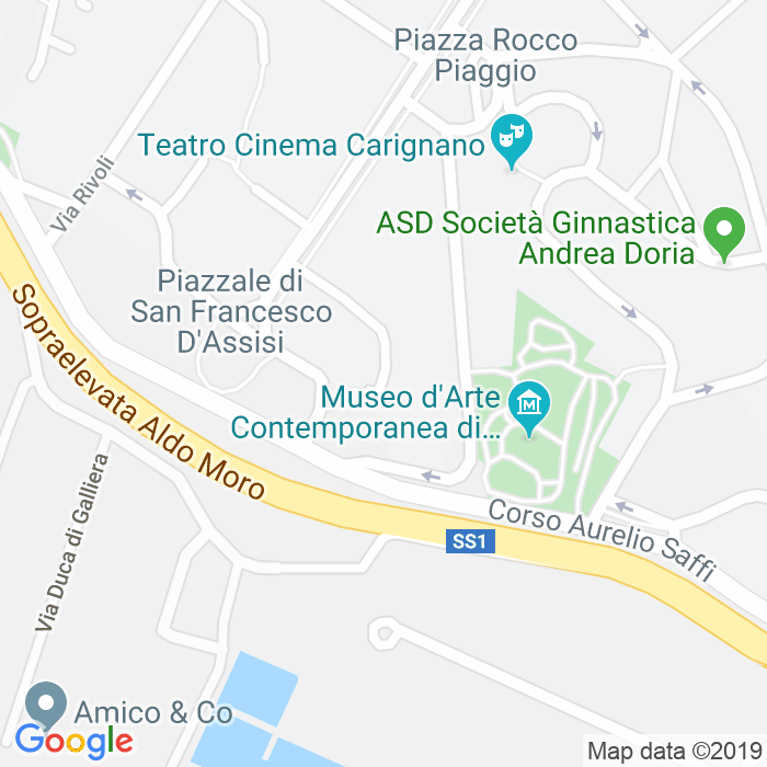 CAP di Poggio Della Giovine Italia a Genova