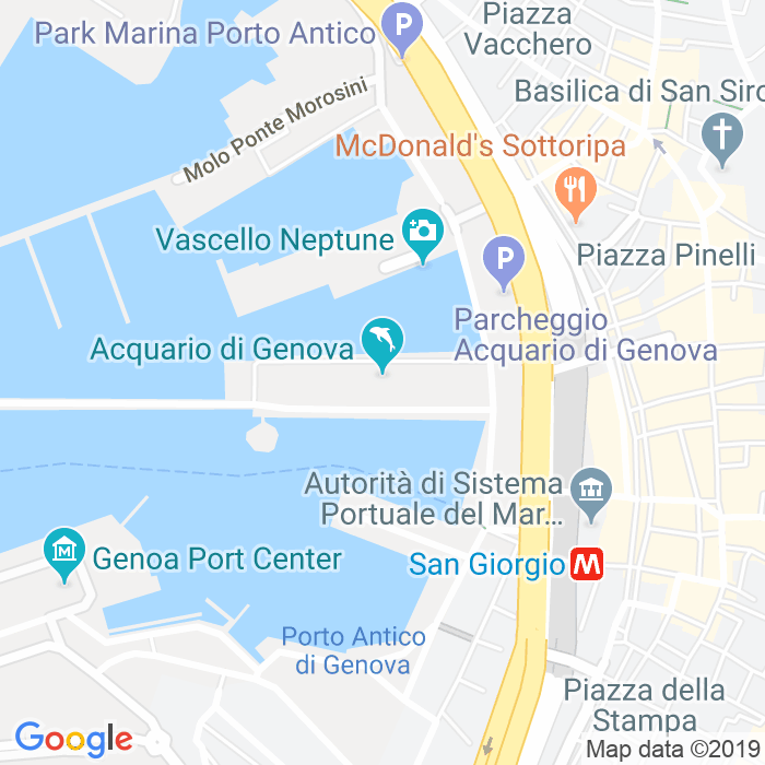 CAP di Ponte Ambrogio Spinola a Genova