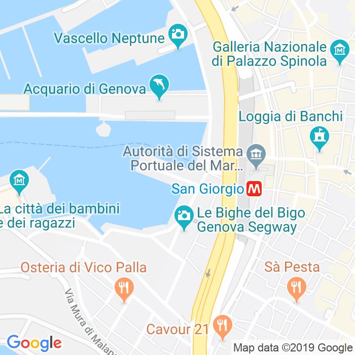 CAP di Ponte Embriaco a Genova