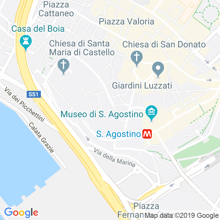 CAP di Scalinata Di San Silvestro a Genova