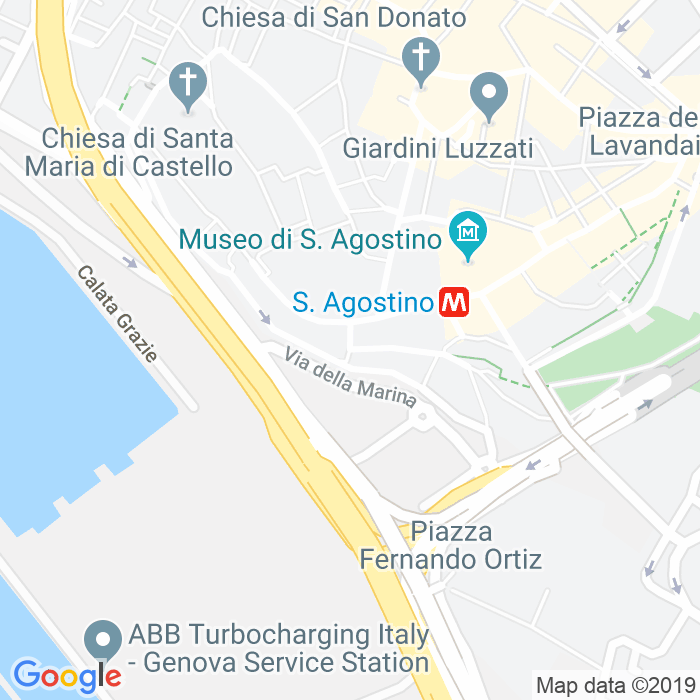 CAP di Scalinata Sant'Antonio a Genova