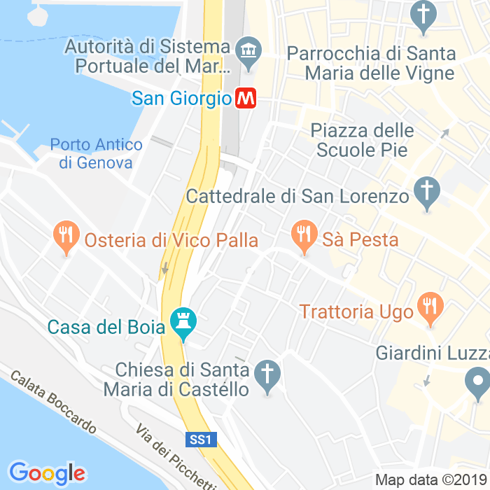 CAP di Via San Giorgio a Genova