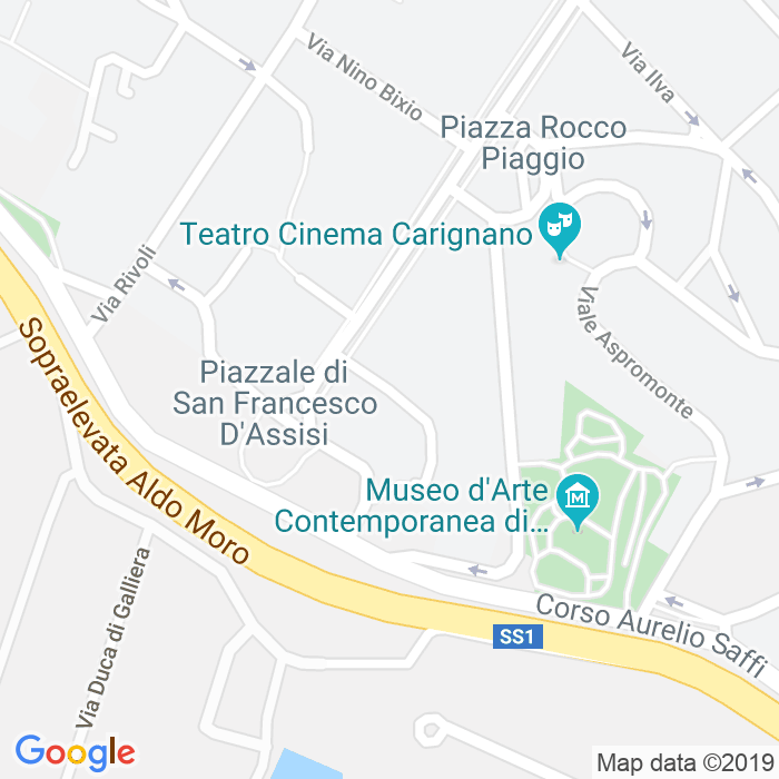 CAP di Via Tancredi Galimberti a Genova