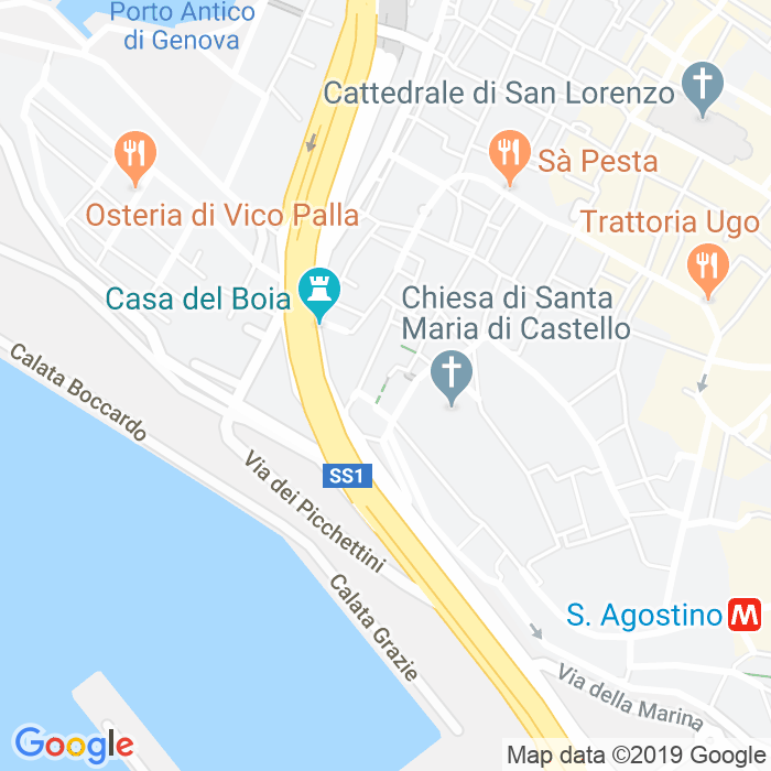 CAP di Vico Foglietta a Genova