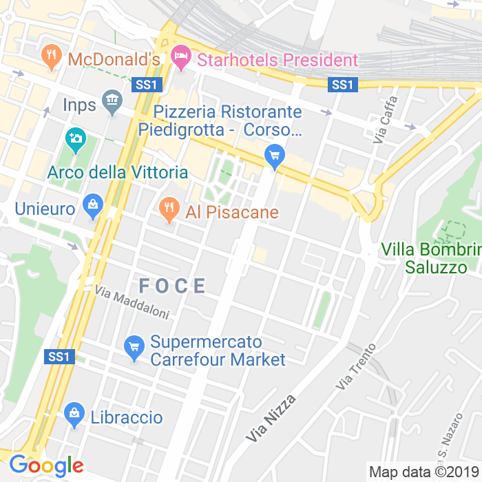 CAP di Corso Torino a Genova