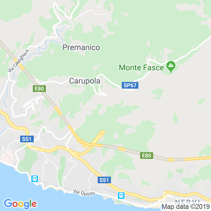 CAP di Via Alberico Lanfranco a Genova