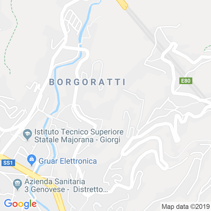 CAP di Via Buratella a Genova