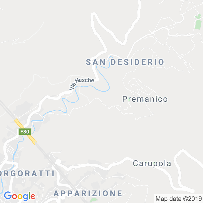 CAP di Via Premanico Superiore a Genova