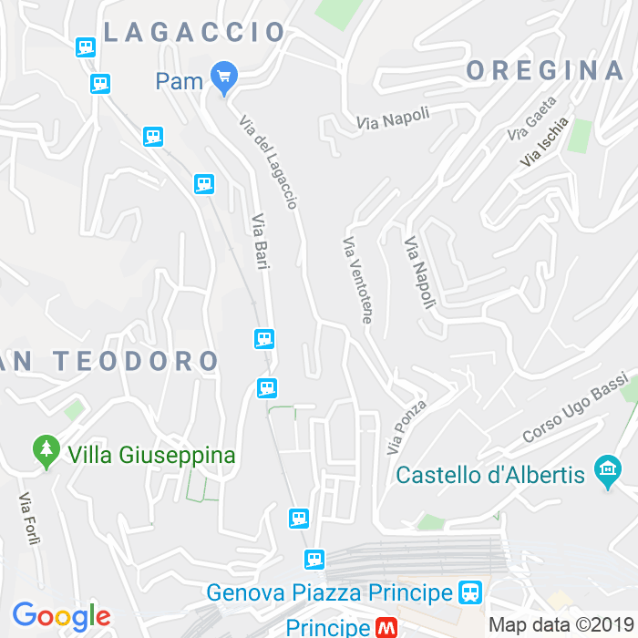 CAP di Via Del Lagaccio a Genova