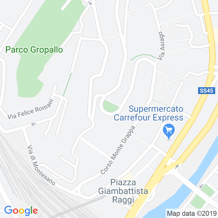 CAP di Giardini Giovanni Palatucci a Genova