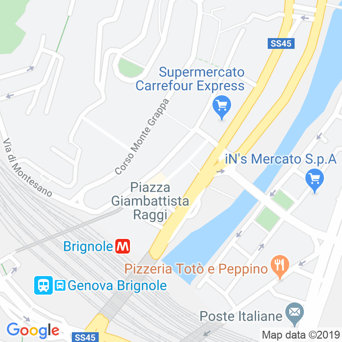 CAP di Passo Al Borgo Degli Incrociati a Genova