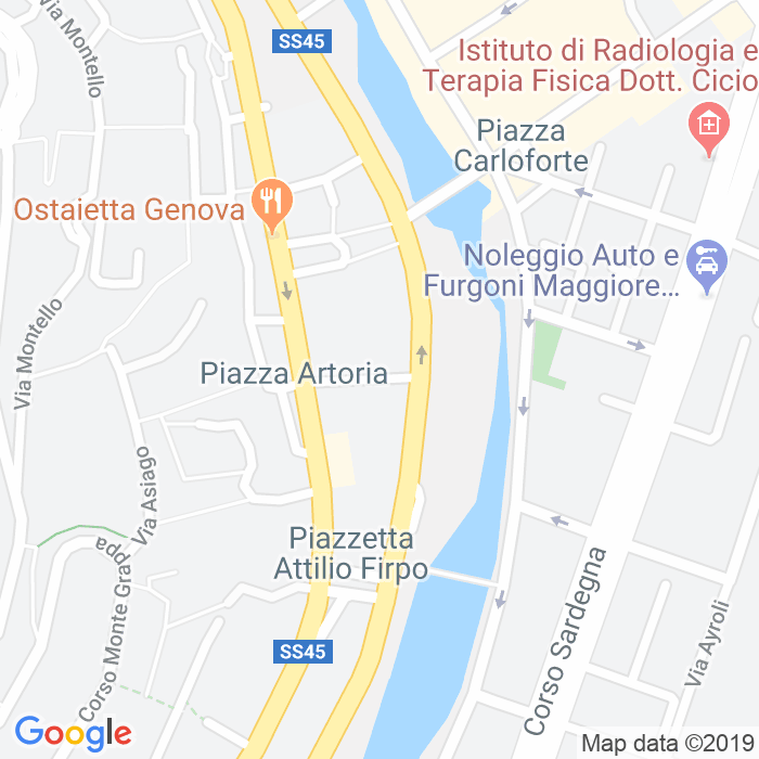 CAP di Via Del Castoro a Genova