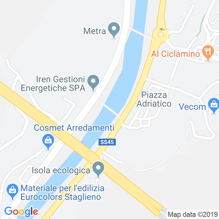 CAP di Ponte Giovanni Veronelli a Genova