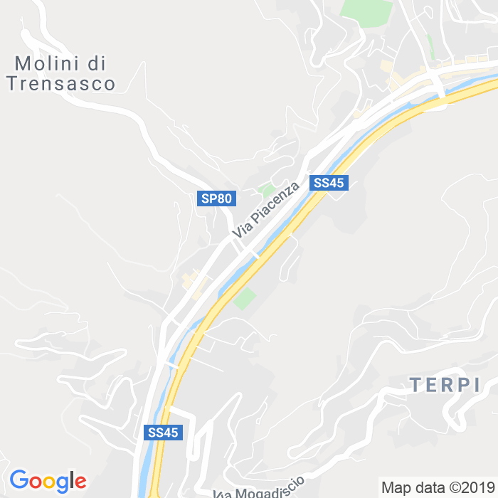 CAP di Via Emilia a Genova