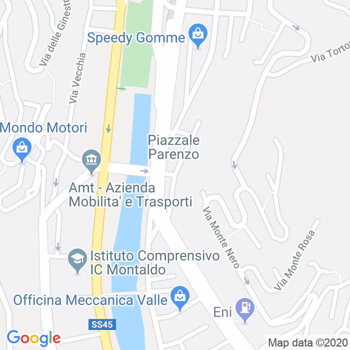 CAP di Piazzale Parenzo a Genova