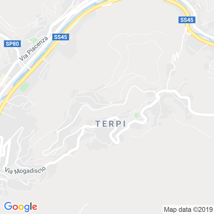 CAP di Via Val Trebbia a Genova