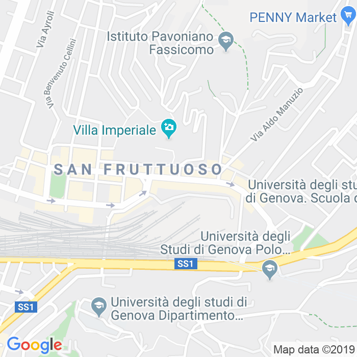 CAP di Via Giovanni Torti a Genova